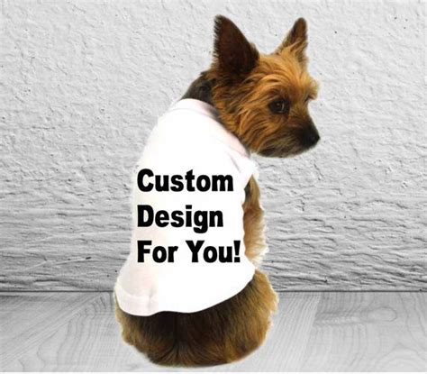 design your own dog clothes.